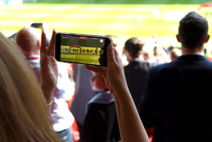 Wembley Stadium Hospitality seats during the FA Cup Final.