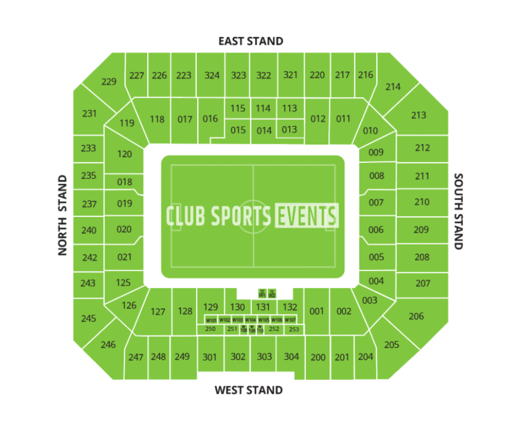 Everton FC Seating Plan